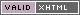 Valid XHTML